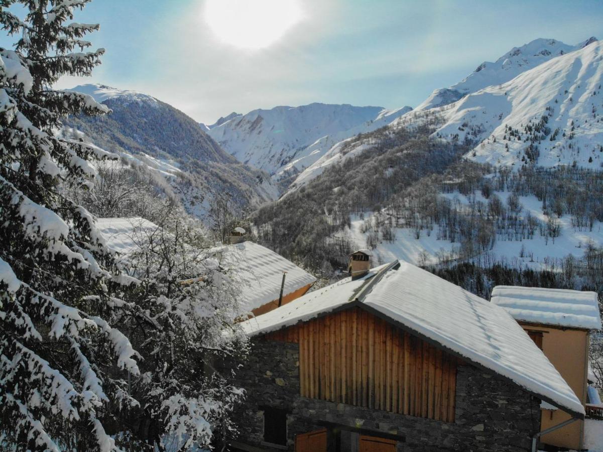 Chalet Soflo -5 Flocons Or - 3 Vallees - Saint-Martin-De-Belleville-9Personnes-130M2 외부 사진